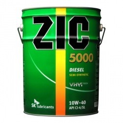 ZIC 5000 10w40 диз. п/с 20л